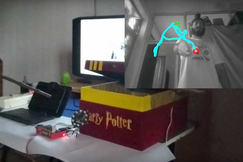 Harry Potter Wand Hack Makes Magic Real Hackaday