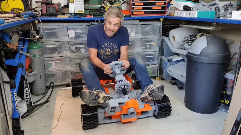 Huge 3DPrinted LEGO Go Kart Makes You The Minifig Hackaday