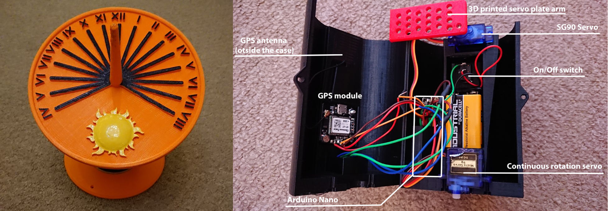 SunSeeking Sundial SelfCalibrates In No Time Hackaday