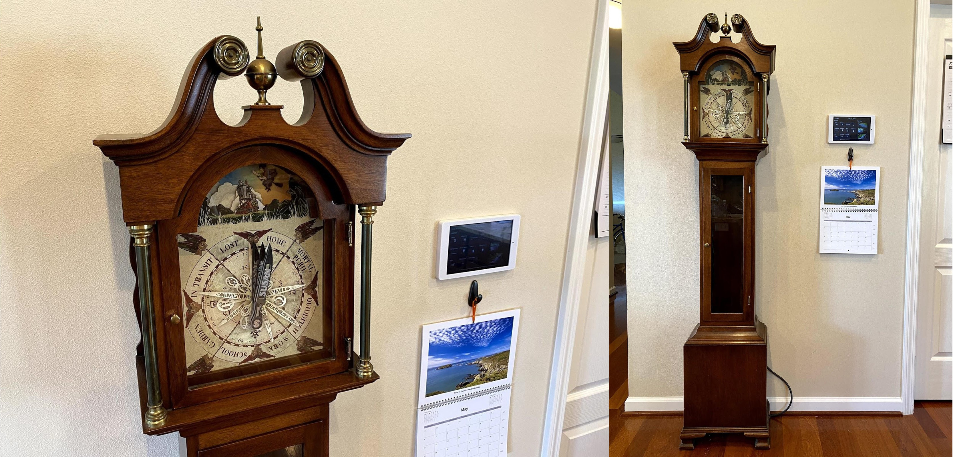 Do You Know Where Your Children Are? Check The Weasley Clock Hackaday
