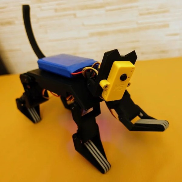 Robot Cat Takes Inspiration From Nature Hackaday
