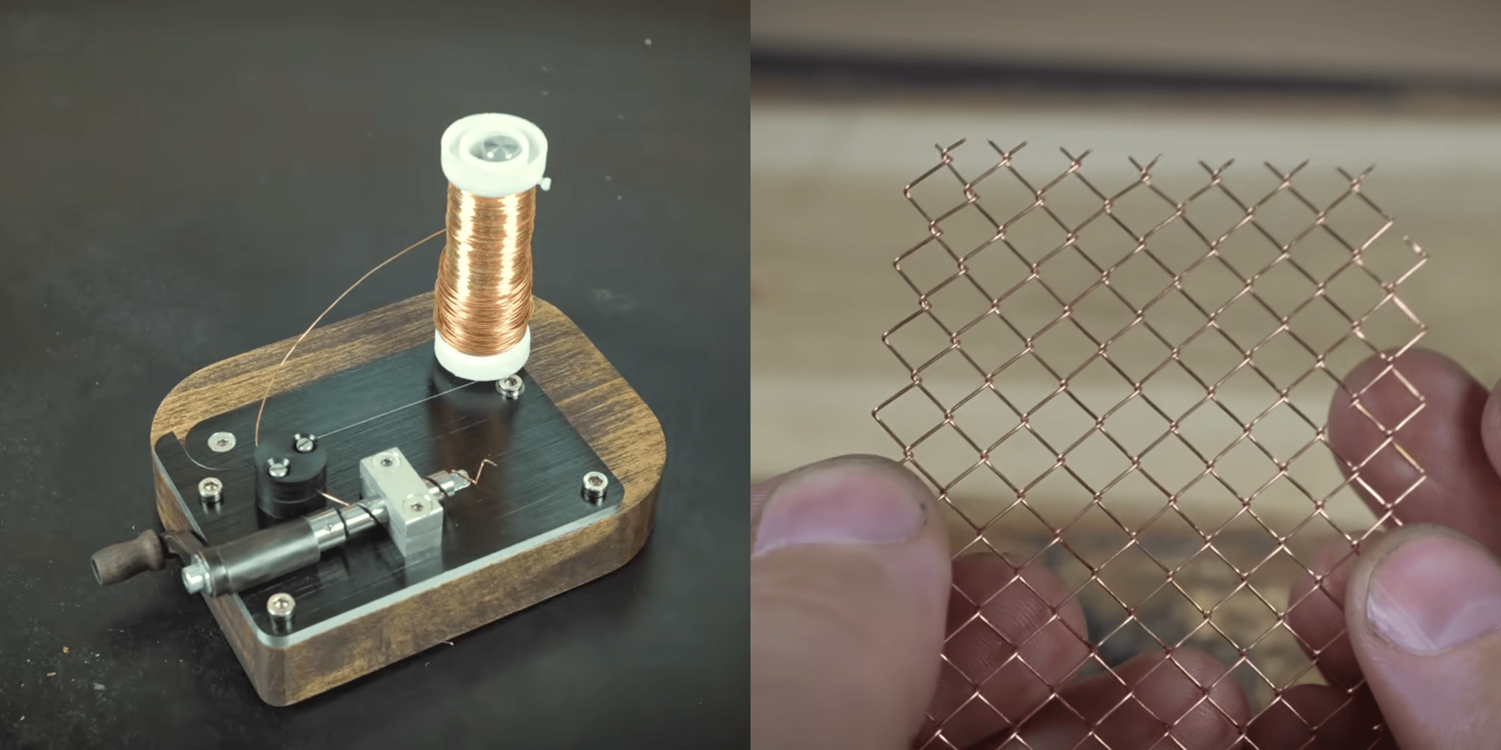 Tiny ChainLink Fence Made With HandCranked Brilliance Hackaday