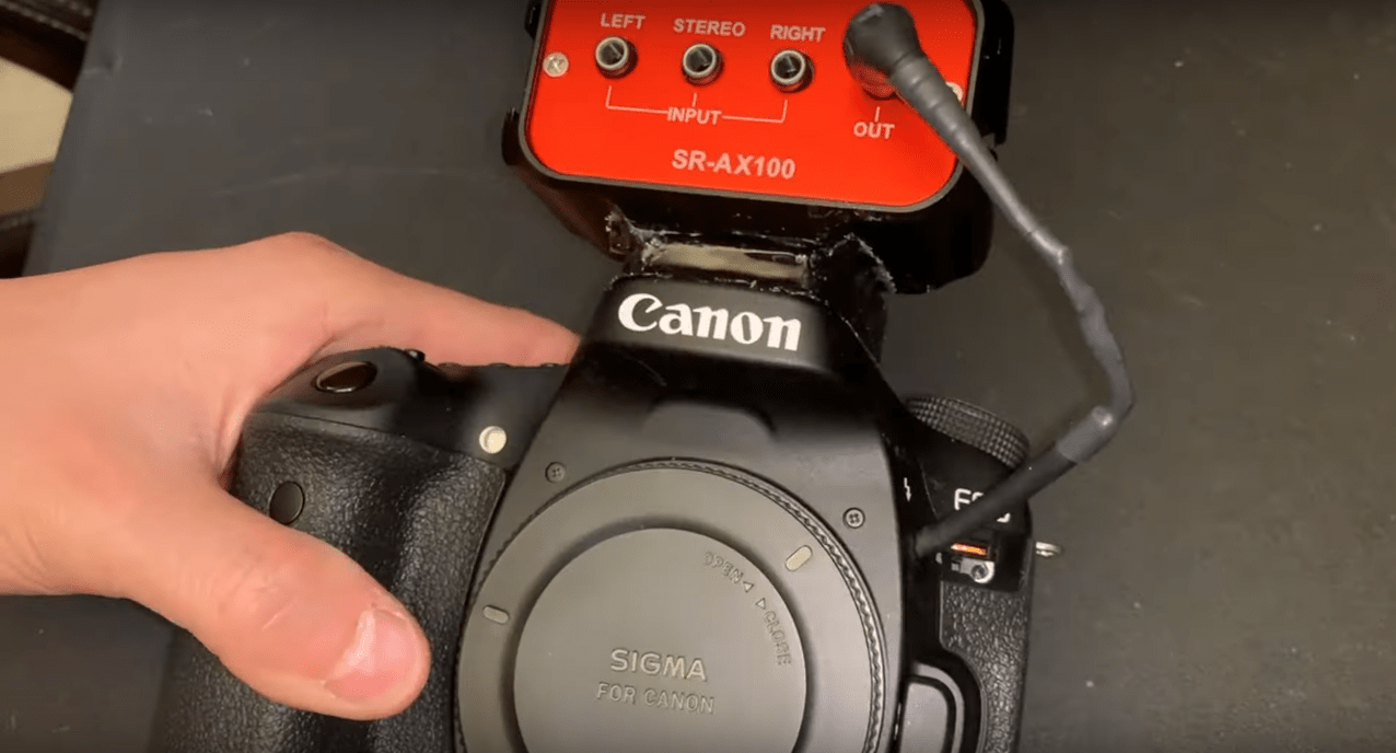 Extensive Modification Of DSLR Includes High Quality Audio Hackaday