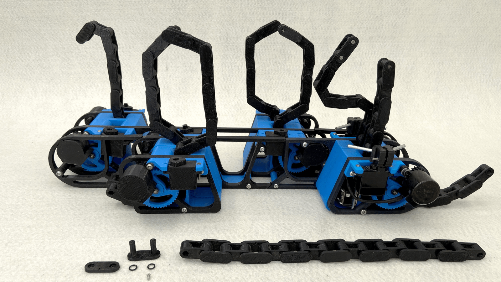 Chain Link Clock Drags Time Along Hackaday
