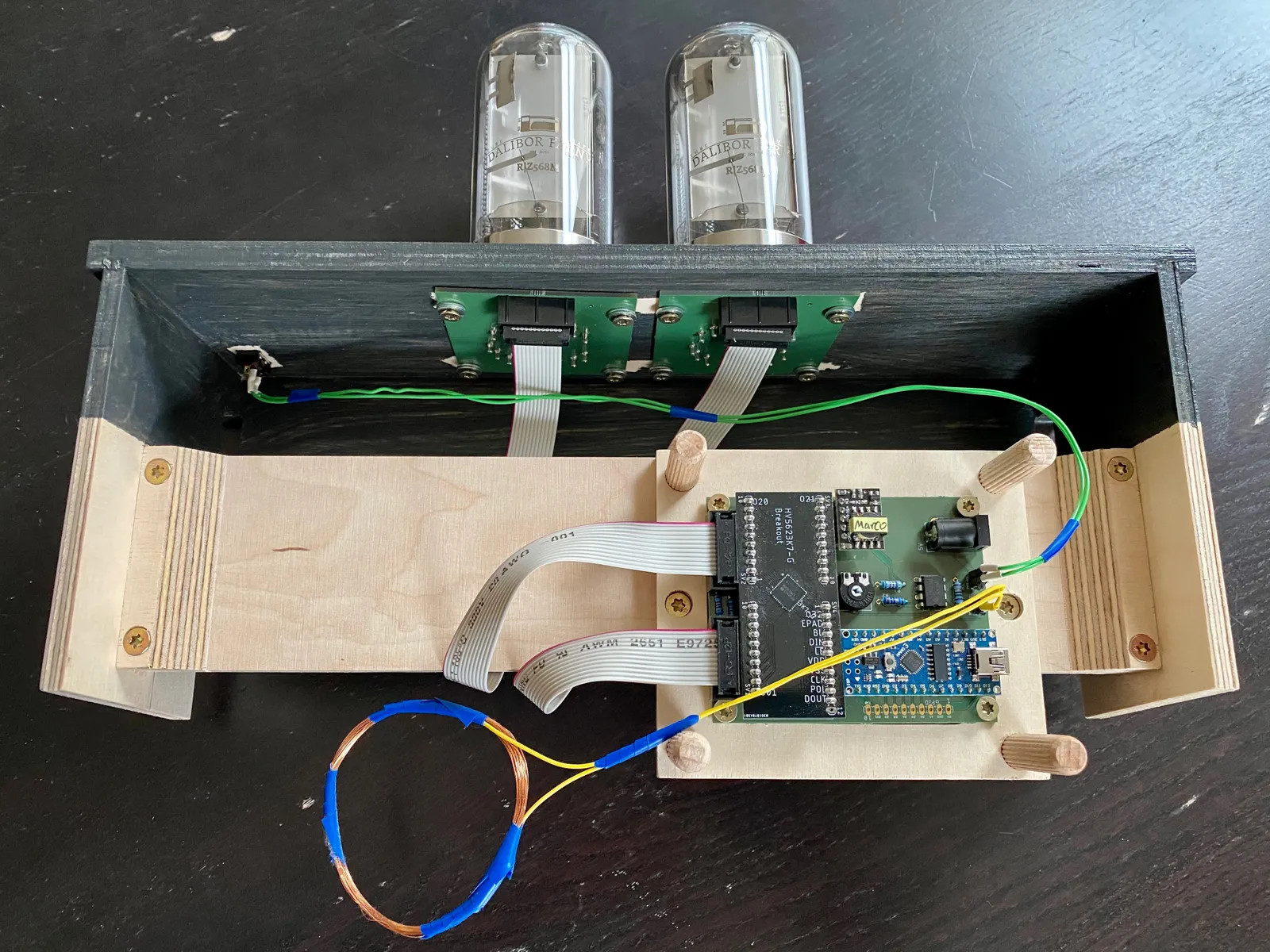 Nixie Shot Timer Adds Useful Elegance To Espresso Machine Hackaday