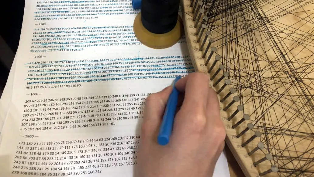 An Algorithm For Art Thread Portraits Hackaday