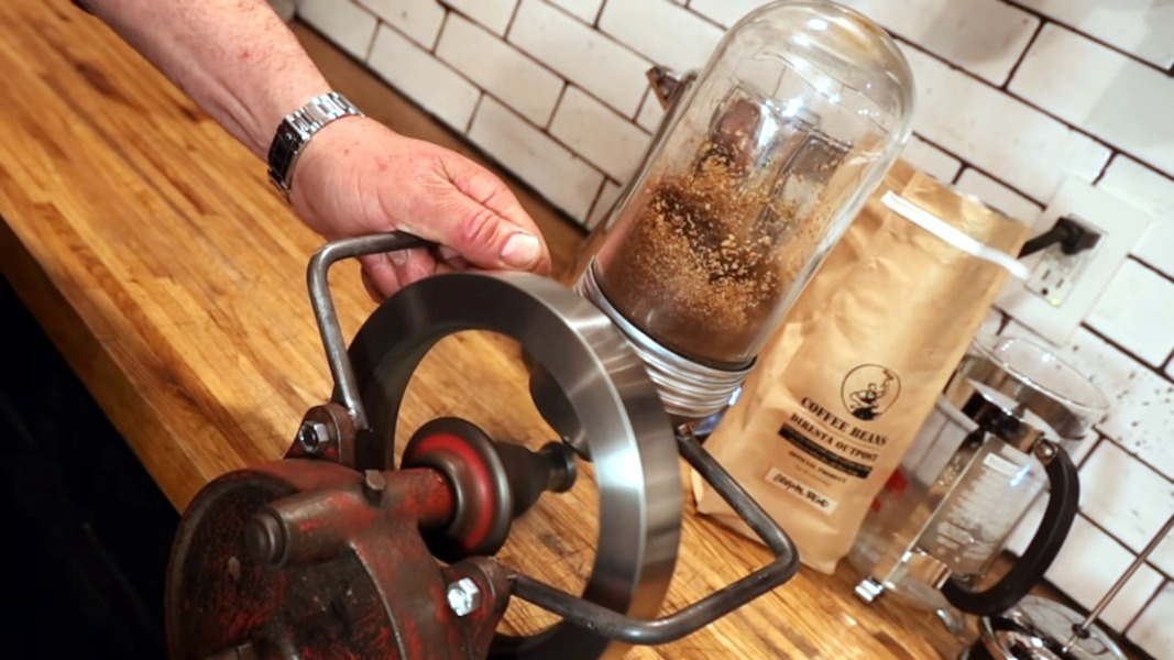 Grinding Coffee Beans The Machine Shop Way Hackaday
