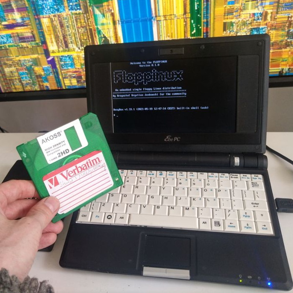 Running Modern Linux From A Single Floppy Disk Hackaday