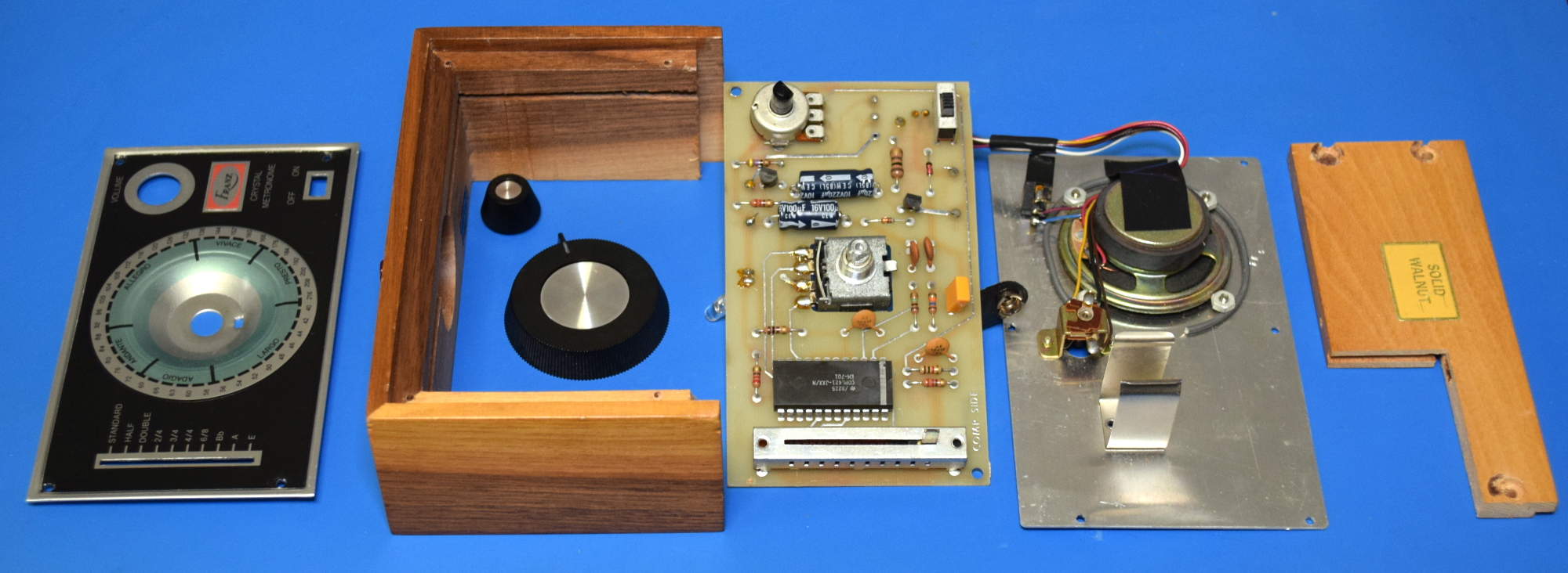 Teardown Franz Crystal Metronome Hackaday