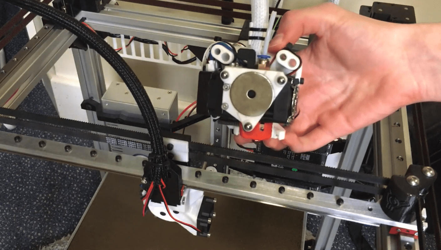 A 3D Printer With An Tool Changer Hackaday