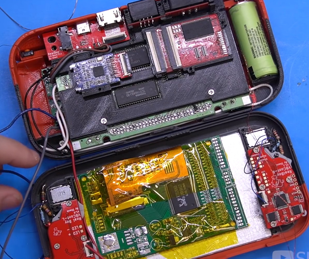 Turning the Virtual Boy Into a Handheld Console Hackadi