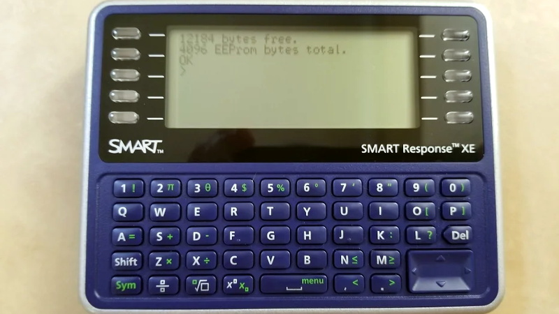 SMART Response XE Turned Pocket BASIC Playground | Hackaday