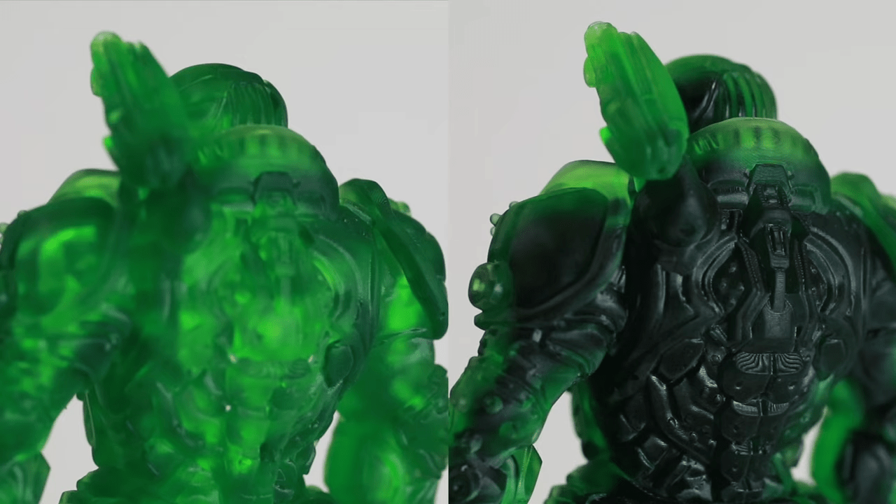 Resin 3D Prints Get A New Look With Paint Injection Hackaday