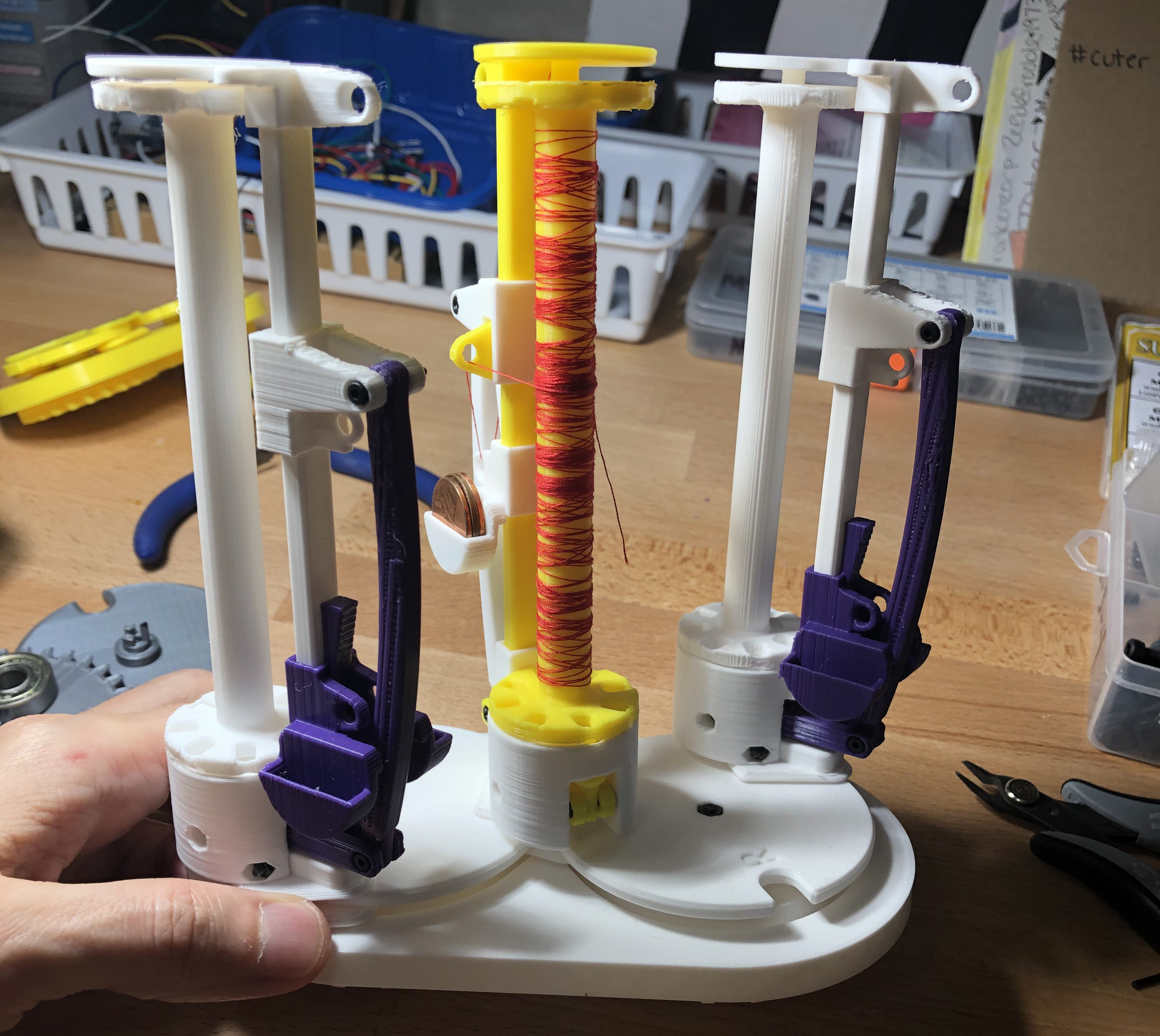 3DPrinted Braiding Machine Will Show You The Ropes Hackaday