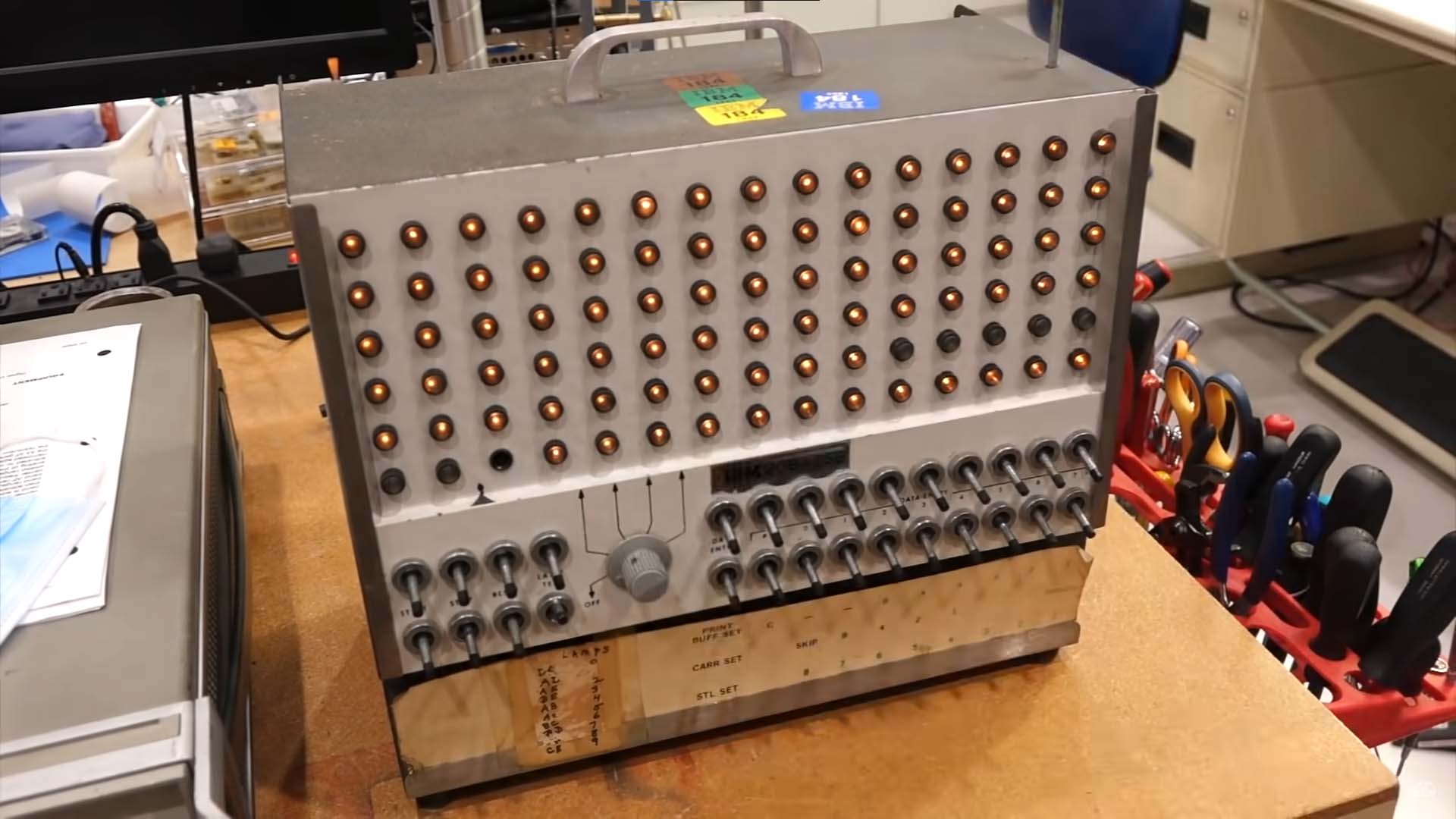 Restoring A Vintage IBM I/O Tester Hackaday