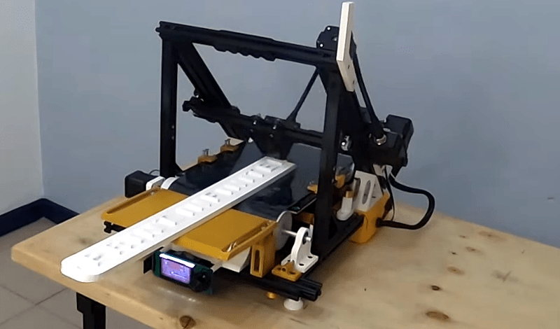 Conveyor Belt Printer Mod Is Nearly All Printed Hackaday