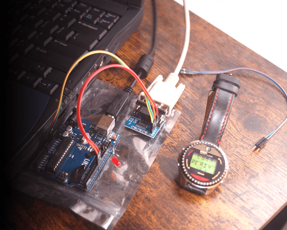 Arduino Retains Your Traditional Timex Datalink In Sync Venzux