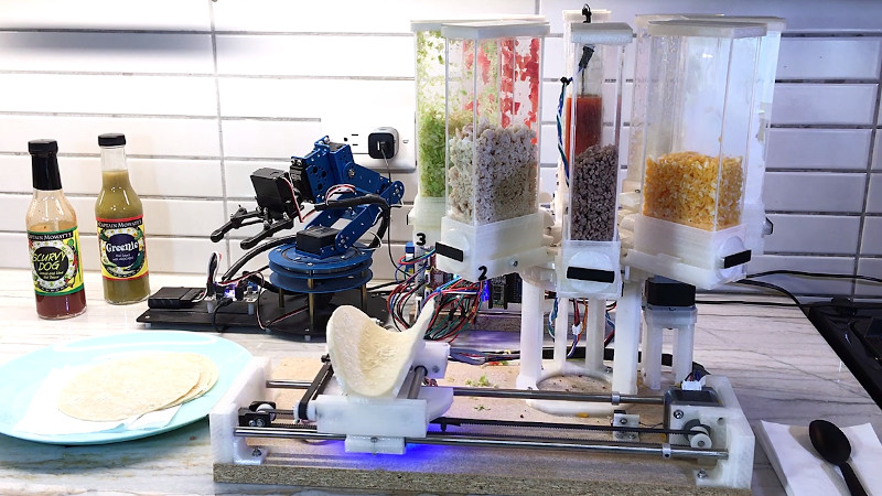 An Impressively Functional Tacobot | Hackaday