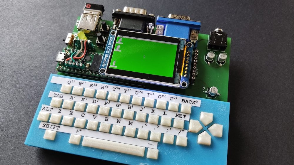 Teensy Tiny Handheld Computer, Plays Emulators Hackaday
