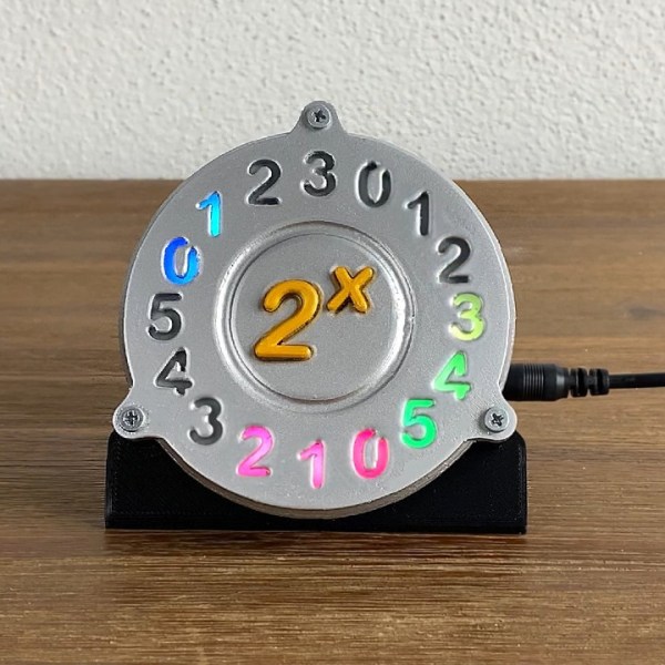 Circular Binary Clock Uses The Power To Tell Time Hackaday
