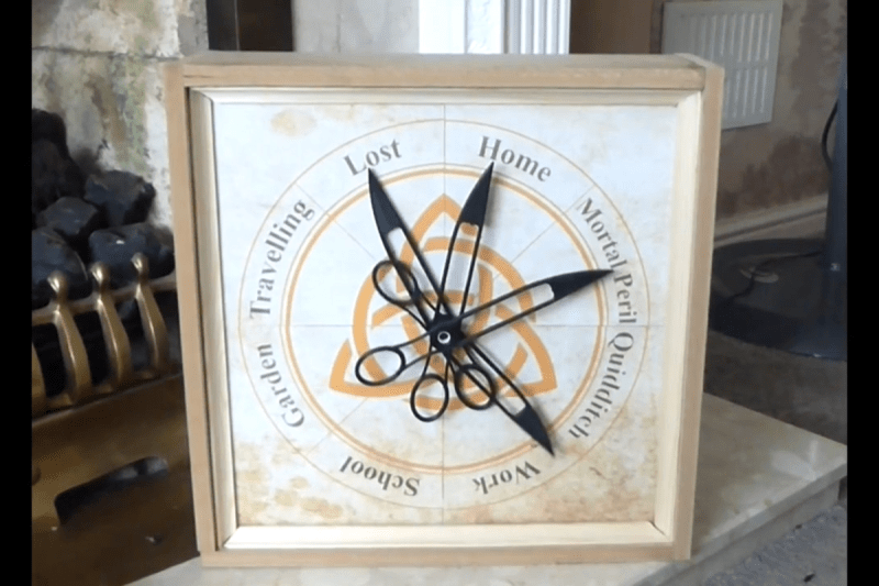 Weasley Clock For Magically Low Cost Hackaday