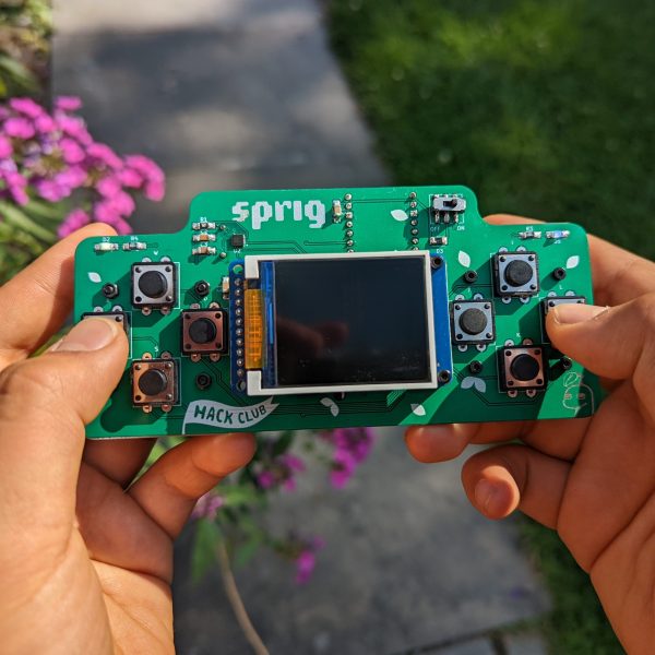 Sprig Is An Open Source Handheld Game Console Hackaday