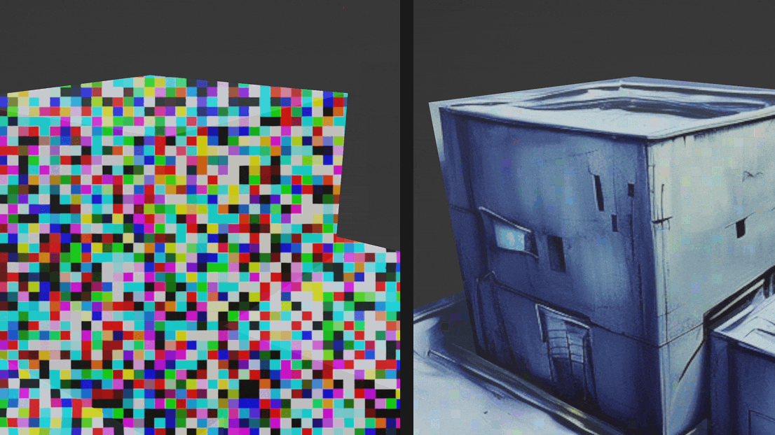 ImageGenerating AI Can Texture An Entire 3D Scene In Blender Hackaday