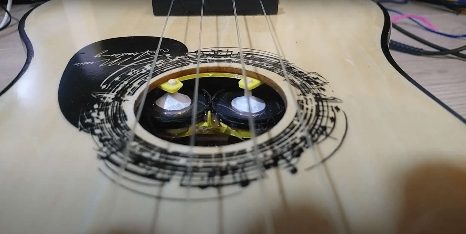 A Kid’s Toy Guitar Turned Into An Electric Ukulele Hackaday