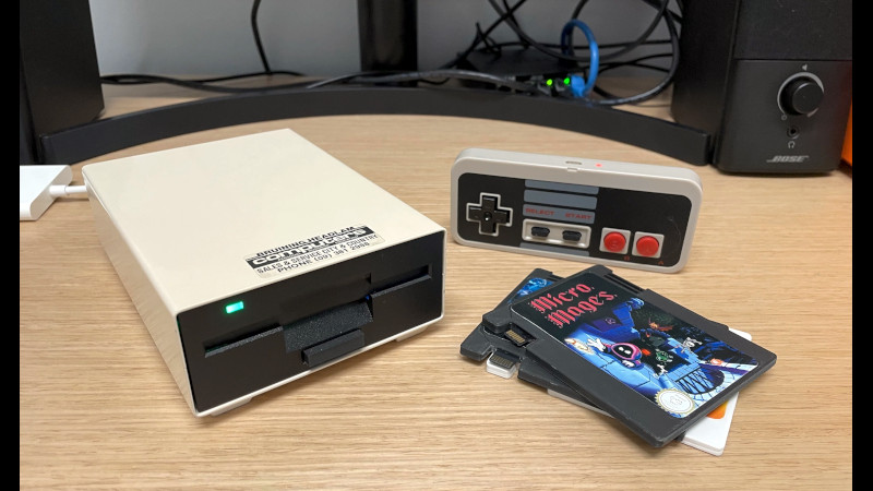 Floppy-8 is a Tiny PC in a Floppy Drive - Pluto