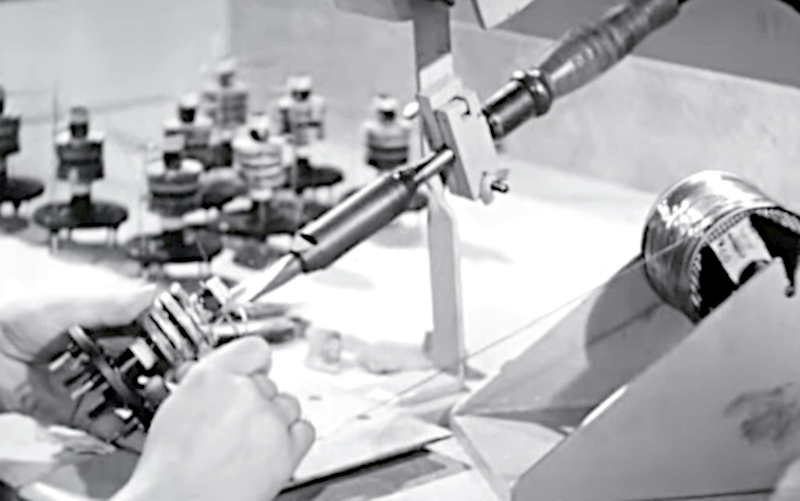 Retrotechtacular Solder Like Its 1944! Hackaday