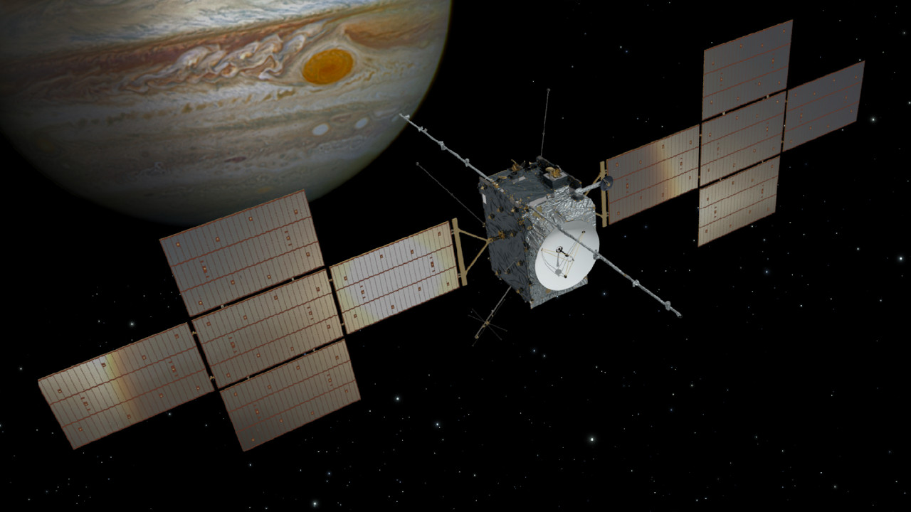 The Jupiterbound ESA probe hits the antenna snag