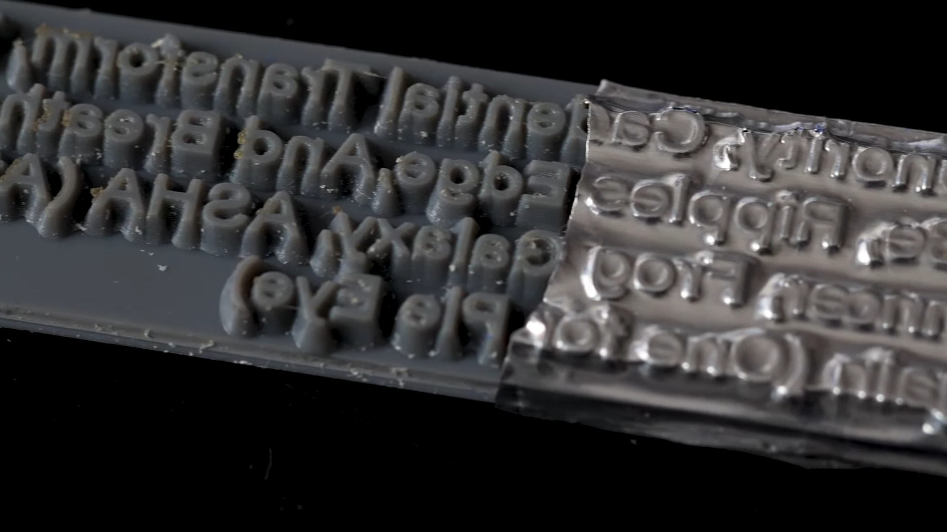 High Temp Resin Means Faster Hot Foil Stamping Hackaday