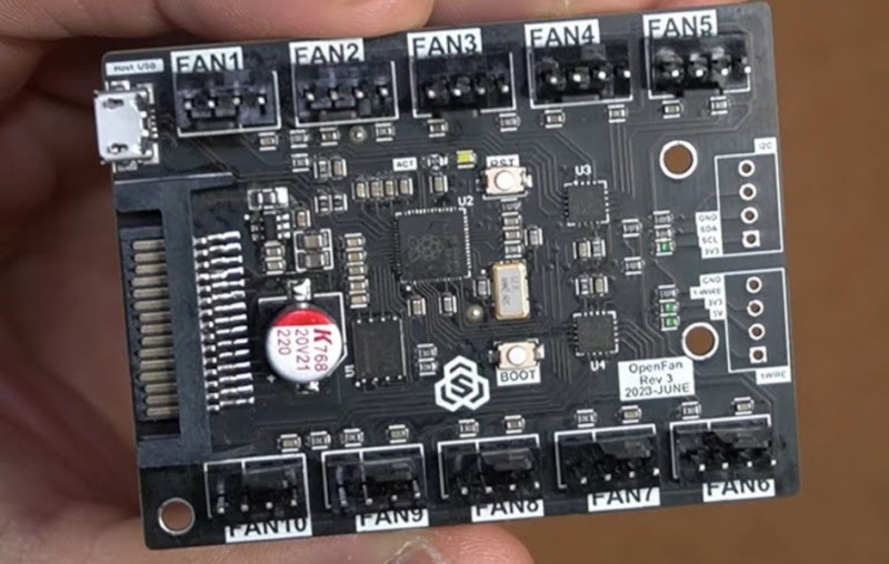 PC Fan Controller Works On Most Operating Systems Hackaday
