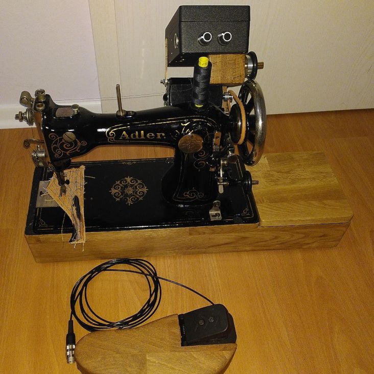 Bigfoot Turns Classic Sewing Machine Into A LeatherEating Monster