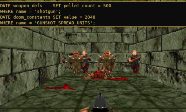 Abusing SQL To Play DOOM Abusing SQL To Play DOOM