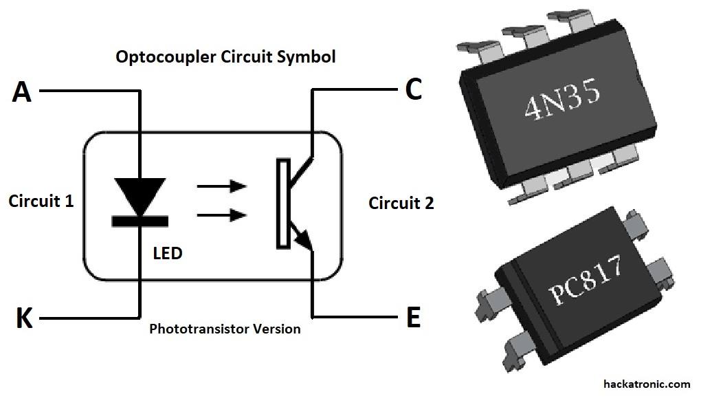 Pc817 Optocoupler Circuit Diagram
