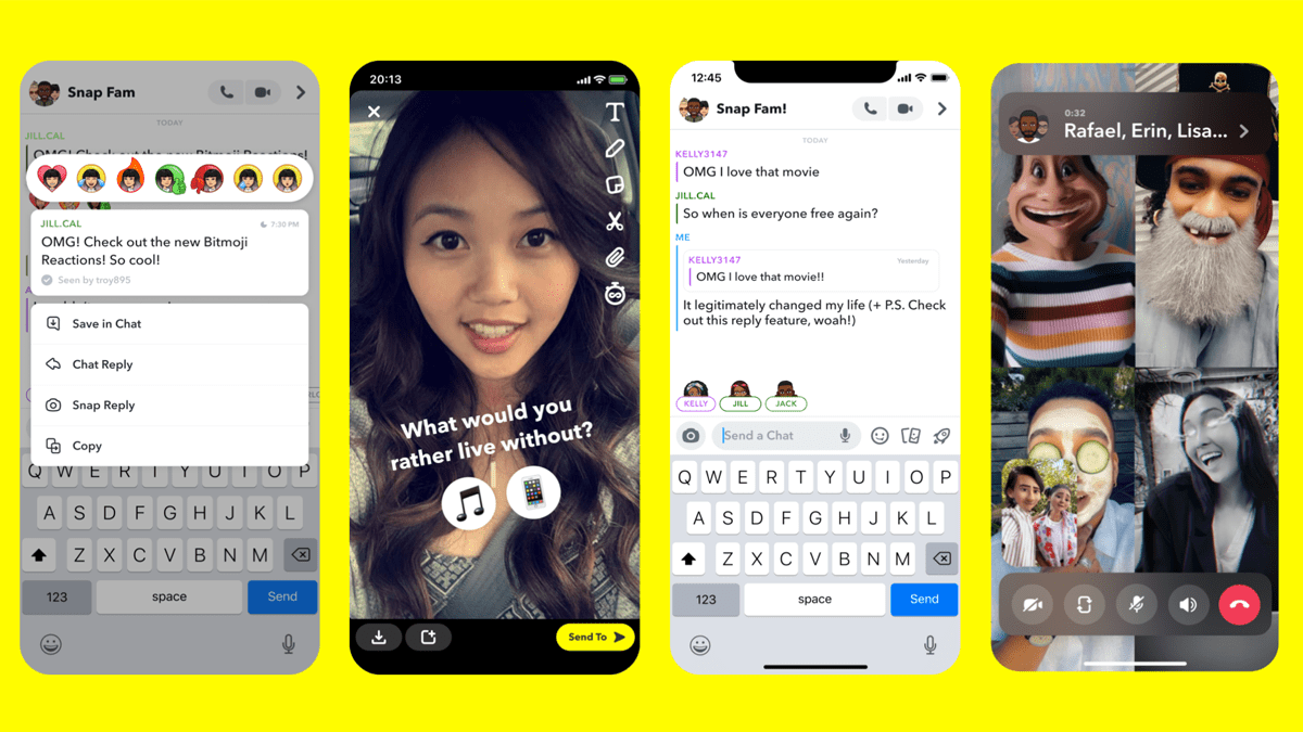Snapchat Estas son las novedades que llegarán proximamente