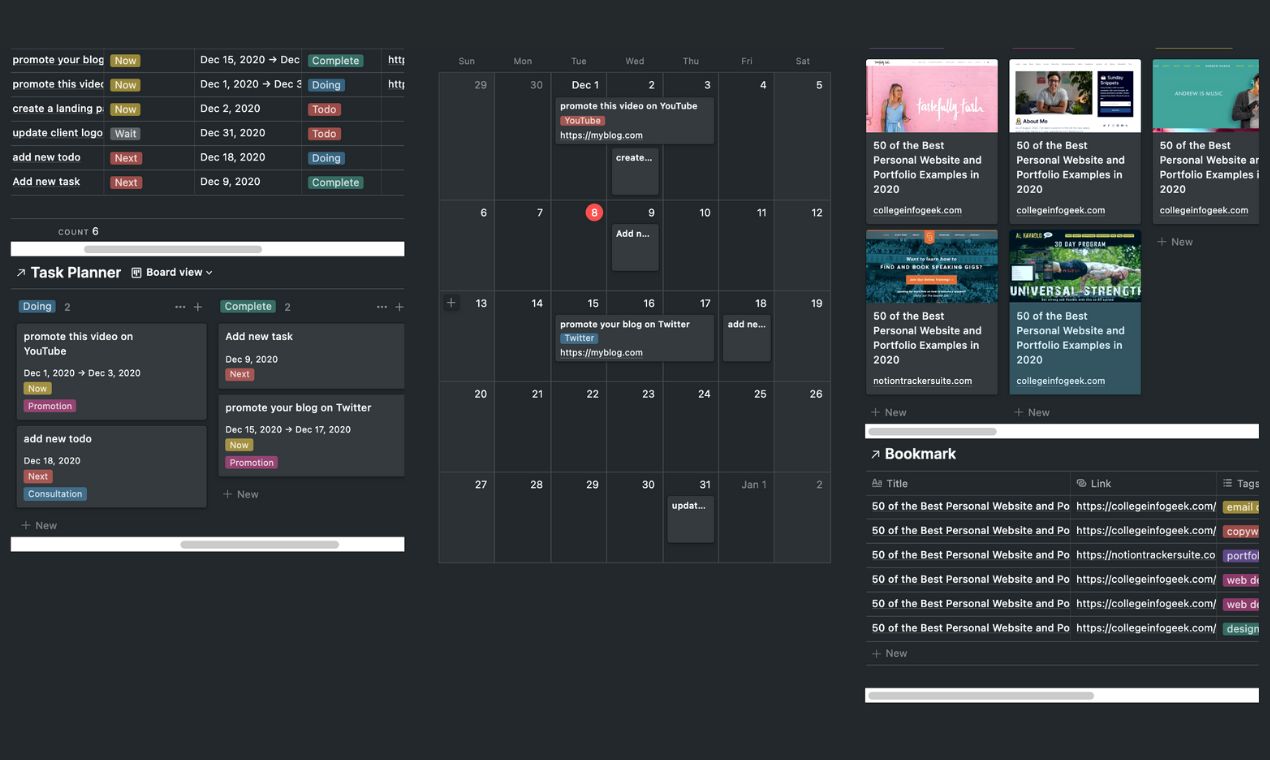 The Notion Dashboard that “Gets Things Done” and How I Built it TECHOSMO