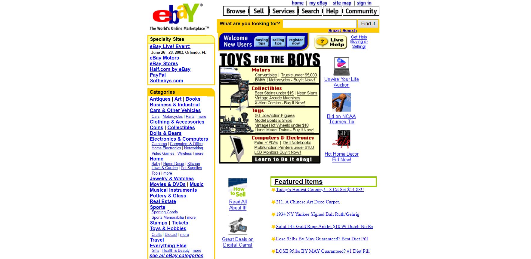 How the eBay Homepage has Changed Over the Past 21 Years HackerNoon