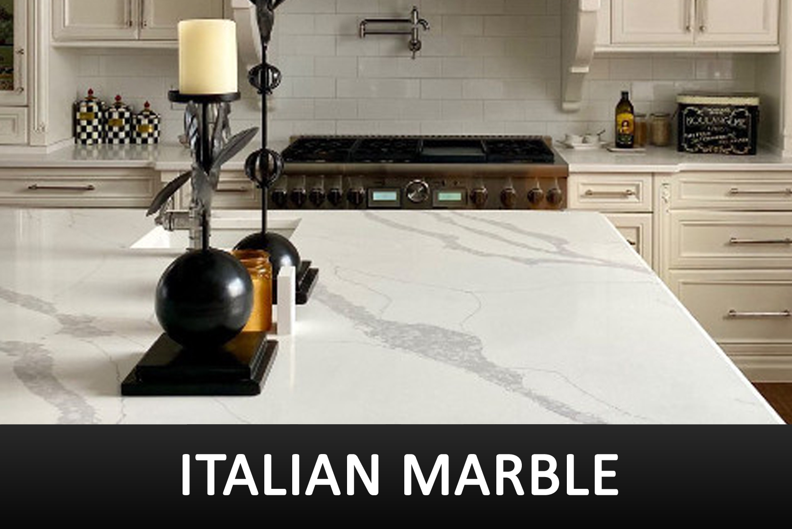 Italian Marble Hacker Pakistan German Made Luxury Kitchen