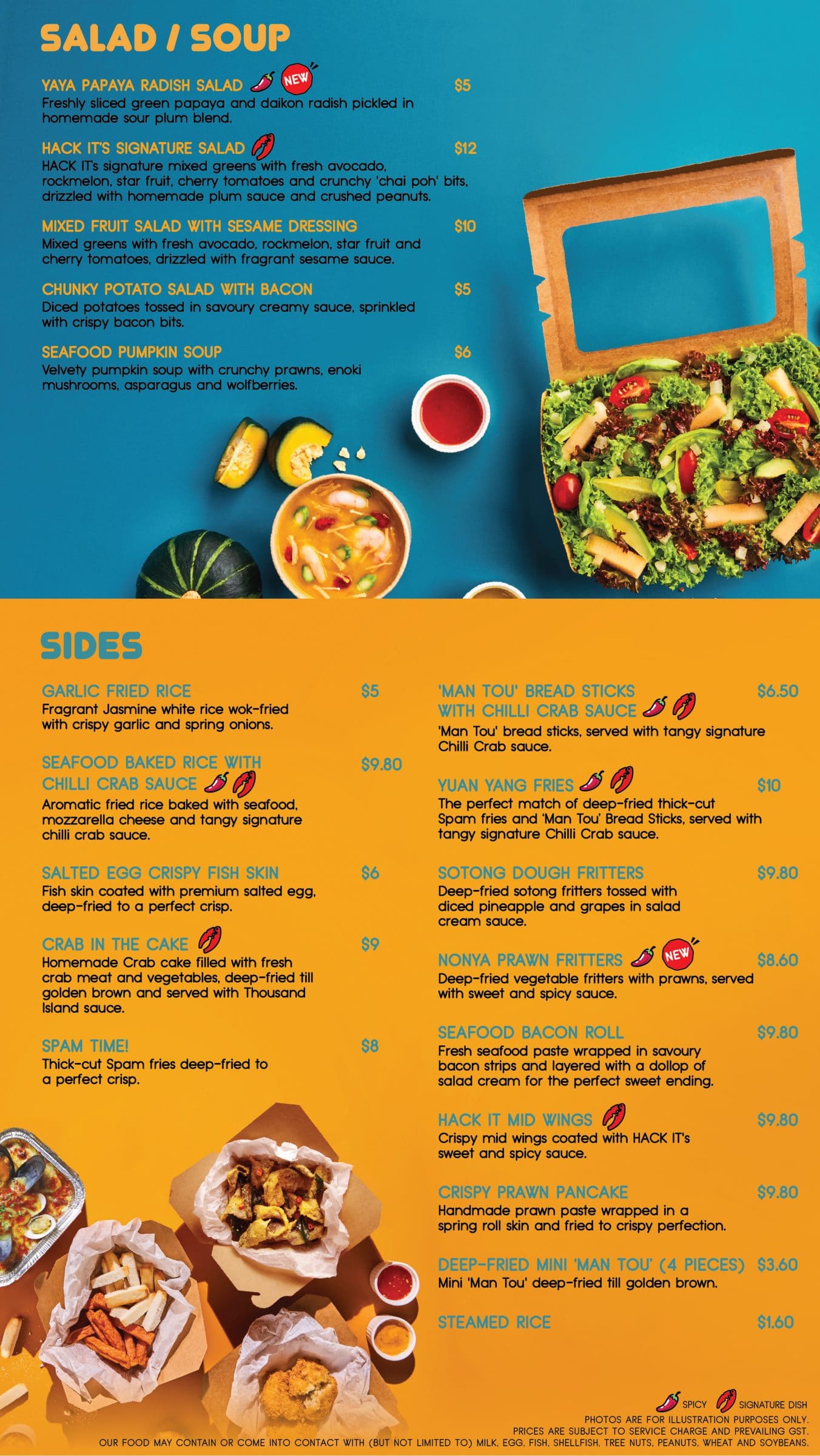 HACK IT Singapore Crab in a bag with Asian flavours Seafood delivery