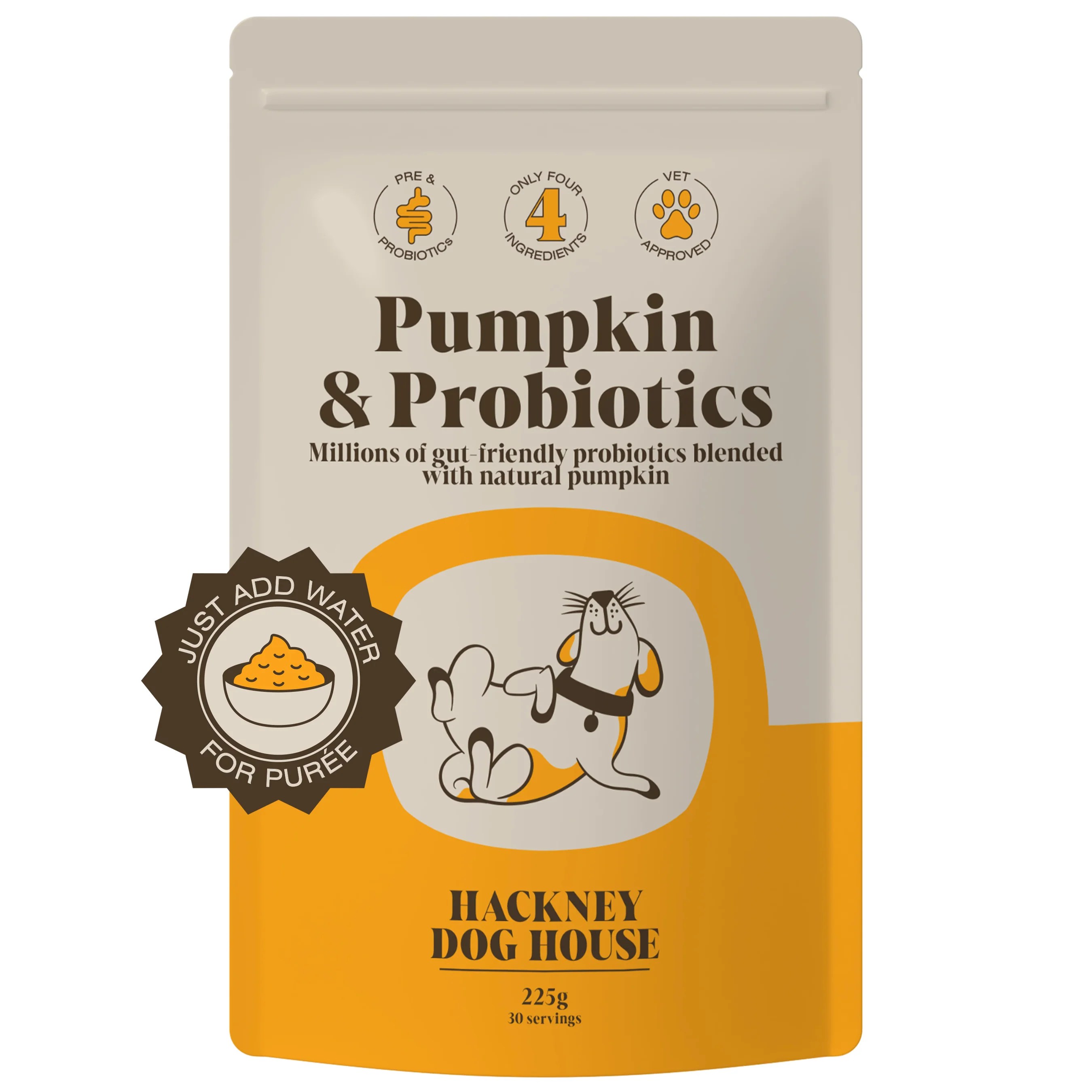 Pumpkin & Probiotics For Dogs Real Pumpkin Powder + Probiotics 45