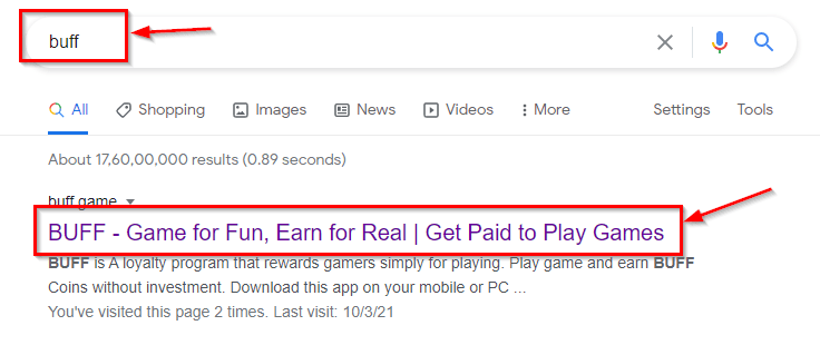 Install BUFF and Make Money By Playing Games Make money with buff
