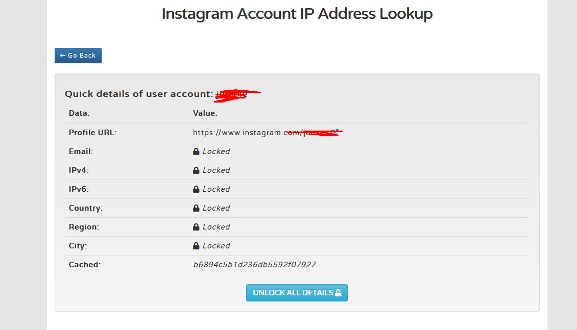[Trick] Locate the IP Address of The Instagram Account