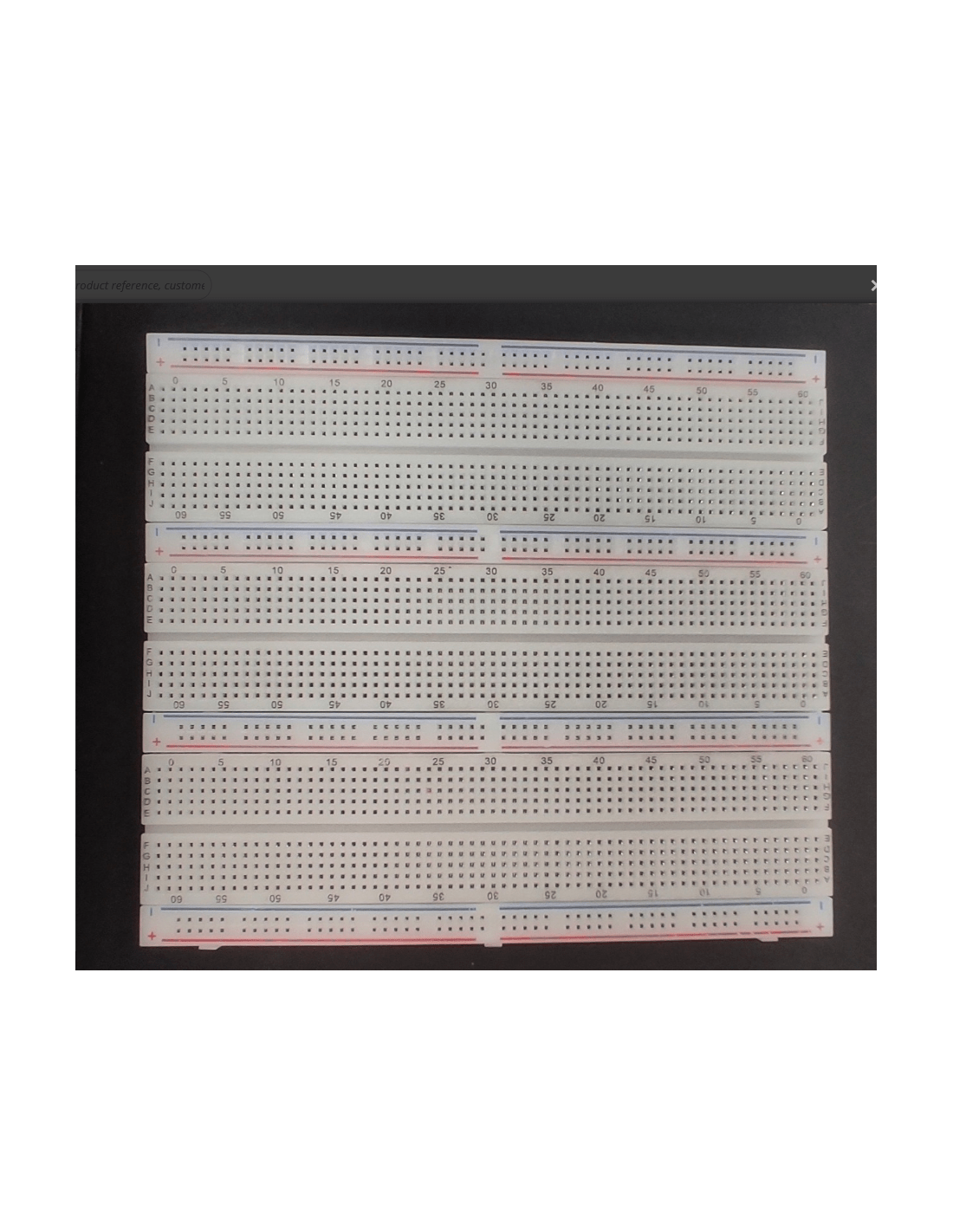 Combined Breadboard (Breadboard 2290 contacts)