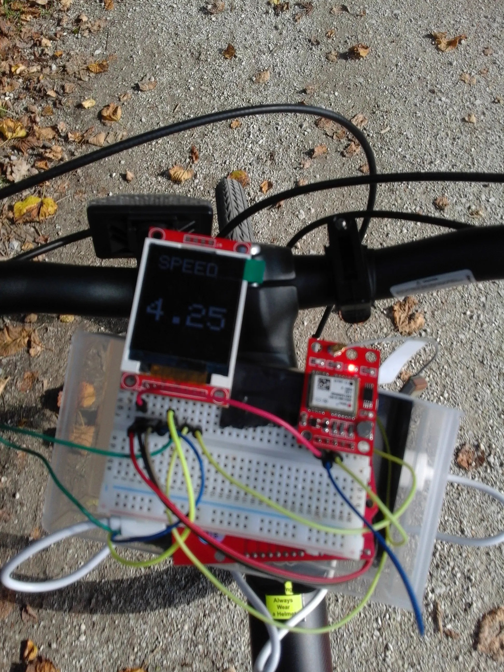 Arduino Bicycle Speedometer Using GPS Hackster.io