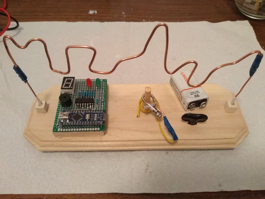 Buzz Wire with Score Counter Arduino Project Hub