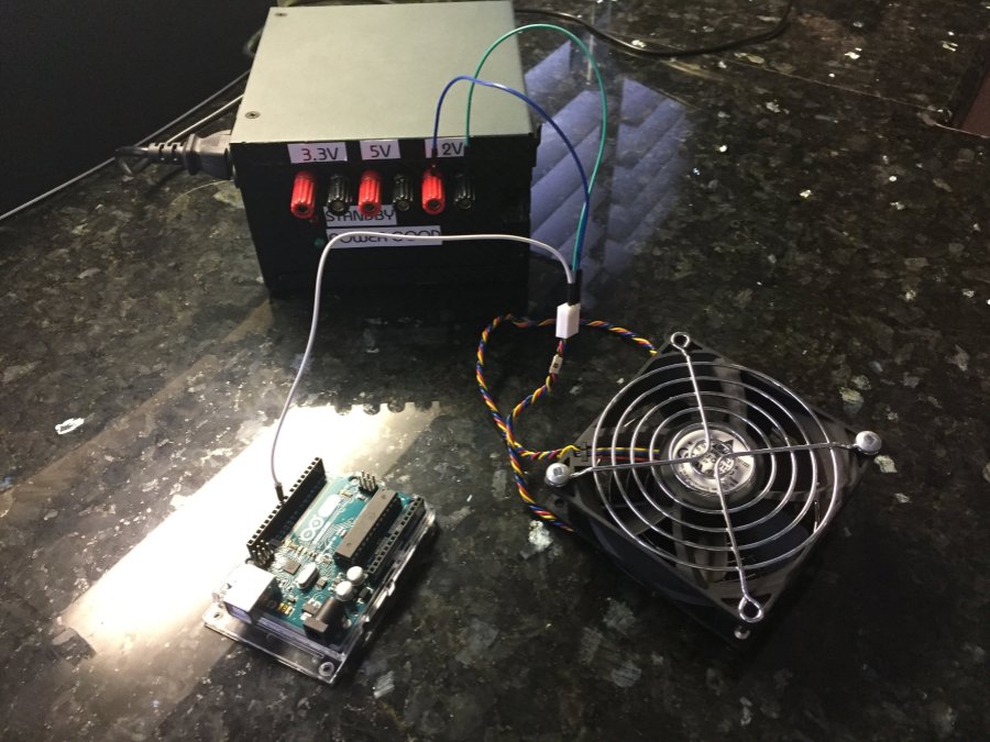 25 kHz 4 Pin PWM Fan Control with Arduino Uno Arduino Project Hub