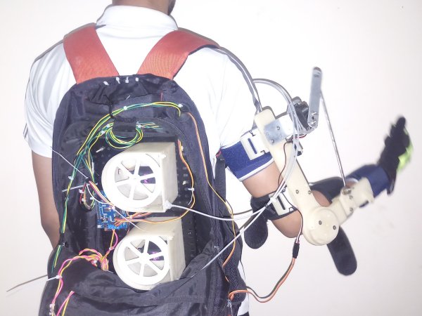 Exoskeleton for Paralytic Arm - Arduino Project Hub