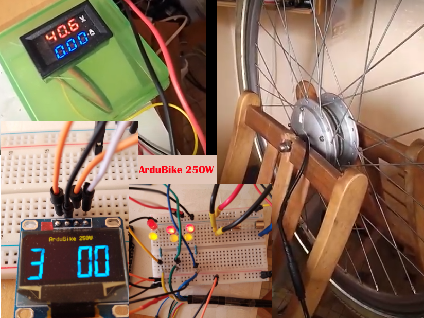 ArduBike 250W, an ArduinoBased EBike Controller Arduino Project Hub